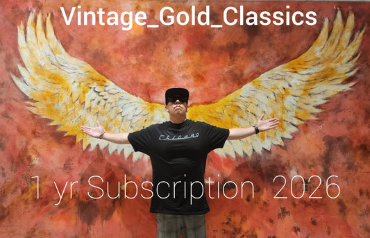 1 yr Subscription "2026" Vintage Gold Classics